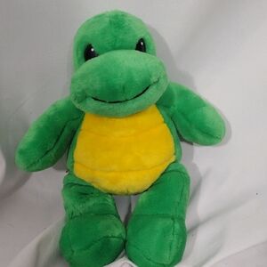 EUC Vintage Build A Bear Green Trekkin Turtle